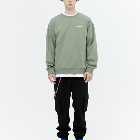 『grooverhyme』 　NYC ロケーションスウェット (Light Khaki)