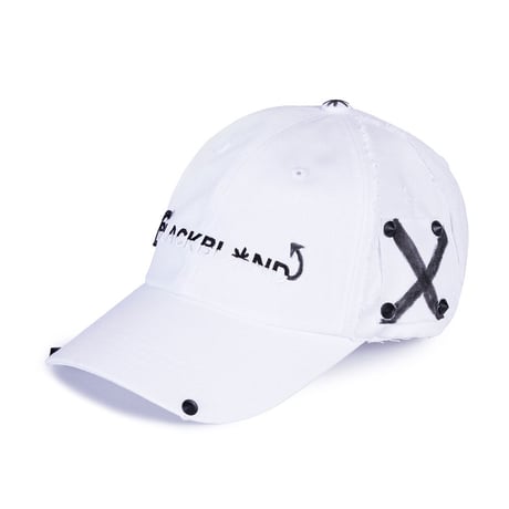 『BLACKBLOND』  Crazy Angeless Cap (White)