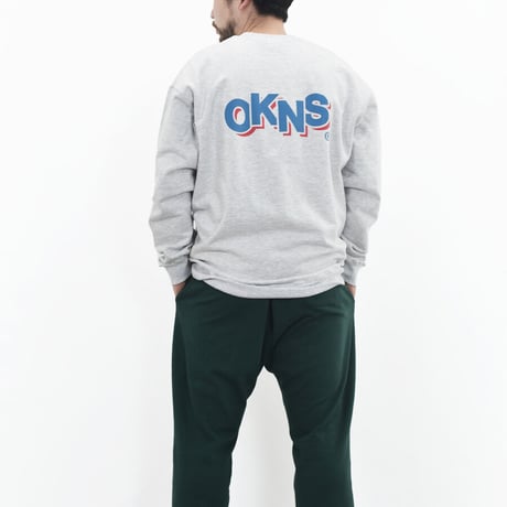 『OKENS SEOUL 』 RISE of OKNS crewneck (Oatmeal)