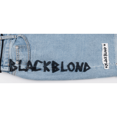 『BLACKBLOND』  イノセントデニムショートパンツ (Light Blue)