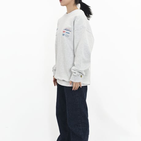 『OKENS SEOUL 』 RISE of OKNS crewneck (Oatmeal)