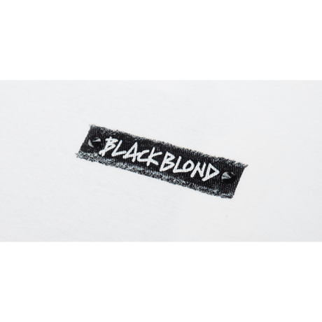 『BLACKBLOND』 ユースティティアロングスリーブ Tシャツ (White)