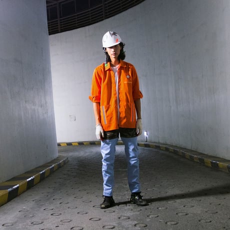 Swallowtale Double pocket refective taped Shirts (Orange)