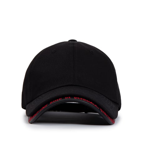 『BLACKBLOND』 BBD Revolution Double Visor Cap  (Black)