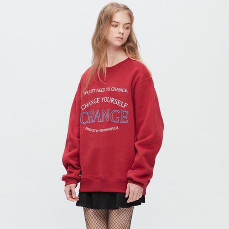 『Verynineflux』 スナァグスウェット (Burgundy)