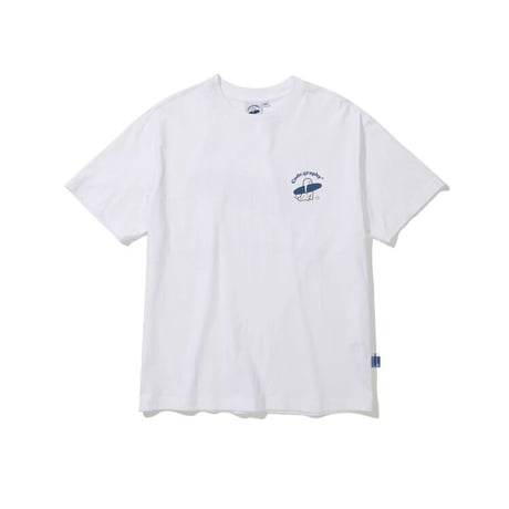 『Code:graphy』 　CGP X PD ゴーストサーファー Tシャツ (White)