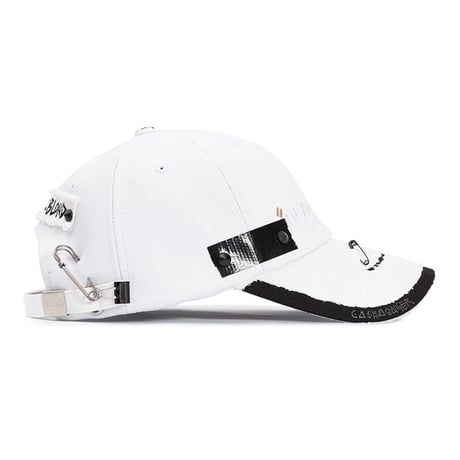 『BLACKBLOND』Solid Oxford 7 Sins Graffiti Cap