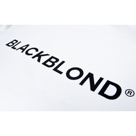 『BLACKBLOND』 　クラシックスマイルロゴスウェット (White)