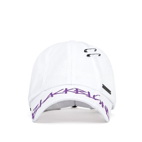 『BLACKBLOND』   ペルソナグラフィティーロゴキャップ (White)