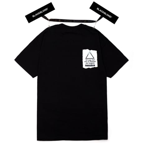 『BLACKBLOND』 　マーベリック半袖 Tシャツ (Black)