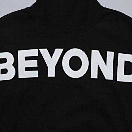 『LOUPS BLANCS』Beyond Turtle Neck (Black)