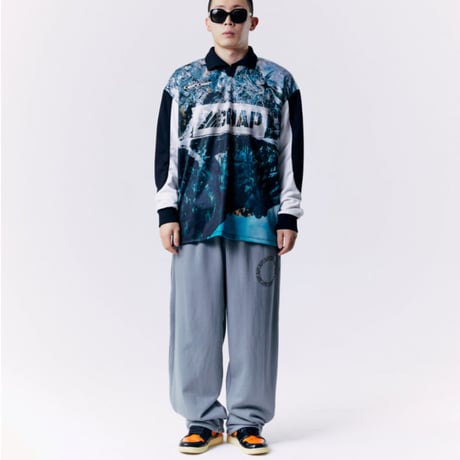 『CHAP CHAP』 　サークルチャップロゴスウェットパンツ (Mint)