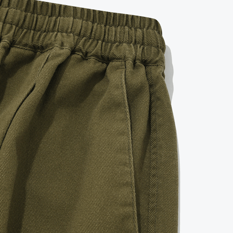 『grooverhyme』 　バーミューダショーツパンツ (Khaki)