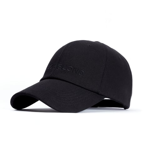 『BLACKBLOND』Solid Oxford Classic Logo Cap