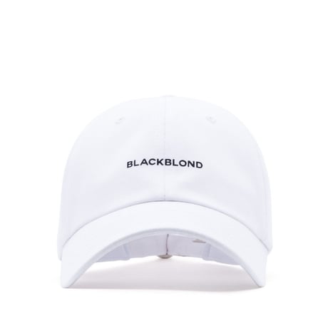 『BLACKBLOND』 　レフレクションロゴキャップ (White)