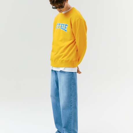 『VETEZE』 　エアプレーンスウェット (Yellow)