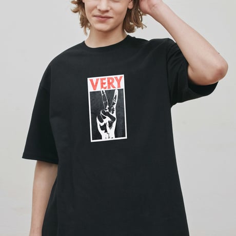 『Verynineflux』  ビクトリーTシャツ (Black)