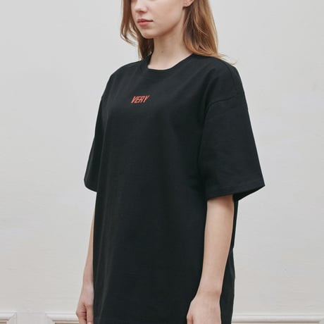 『Verynineflux』 ワールドワイド Tシャツ (Black)