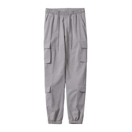 『BY.L 』 ピグメントマルチポケットジョガーパンツ (Grey)