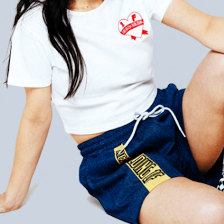 『FREAKISH BUILDING』 クラァゥディィドゥショートパンツ (Denim)