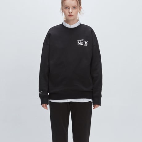 Verynineflux NINTH CREWNECK (Black)