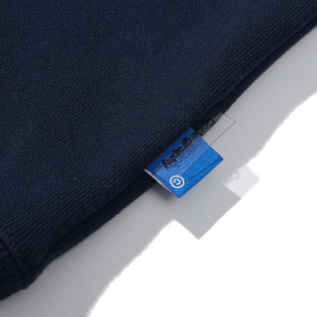 『Code:graphy』 　ハーフアウトラインロゴスウェット (Navy)