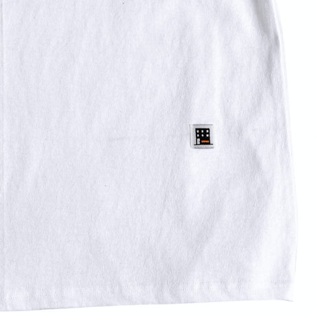 『FREAKISH BUILDING』 ビランロングスリーブ Tシャツ (White)