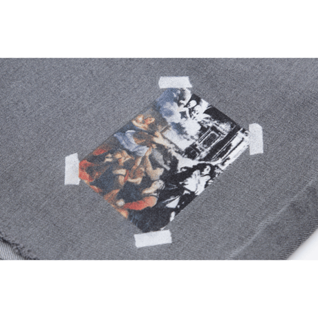 『BLACKBLOND』  イノセントデニムショートパンツ (Dark Gray)