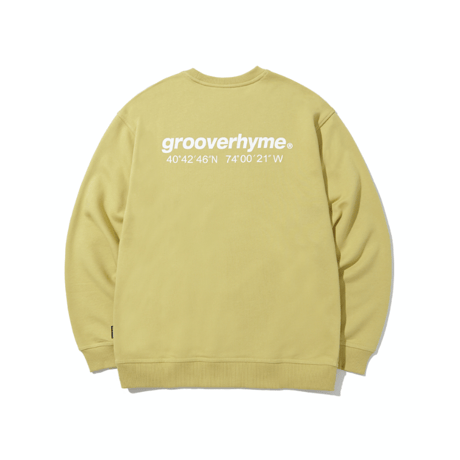 『grooverhyme』 　NYC ロケーションスウェット (Olive)