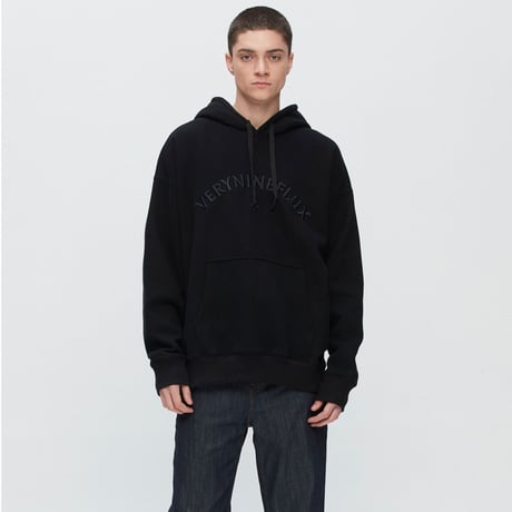 『Verynineflux』   ニューサンセットパーカー (Black)