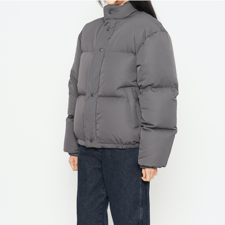 『HIFIFNK』  ダウンパッファジャケット (Dust Grey)