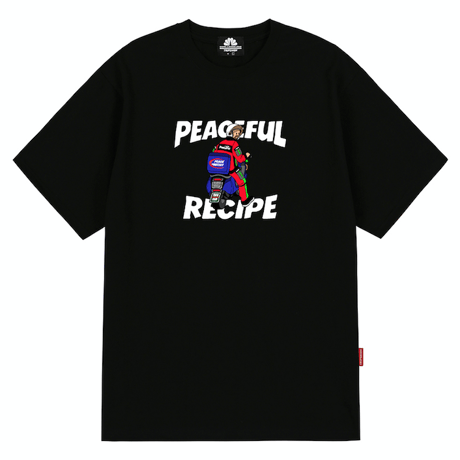 『TRIPSHION』 　デリバリージーザス Tシャツ (Black)