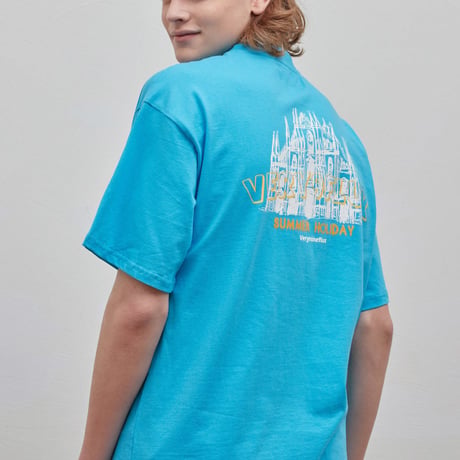『Verynineflux』  ミラノTシャツ (Blue)