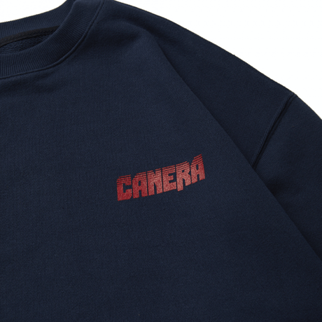 『CANERA』　シンボルスウェットシャツ (Navy)
