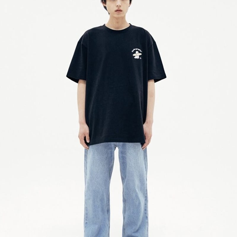 PASS CODE 限定　グラフィックTシャツ 黒 FILE_2024_3_X_PASS_T-SHIRT_ASH BLACK | CODE47L