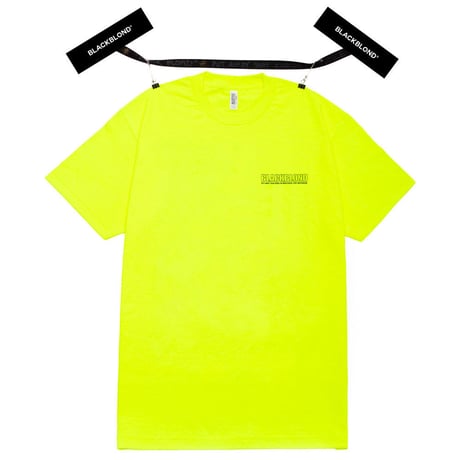 『BLACKBLOND』 イノセントシャドーショートスリーブ Tシャツ (Neon)