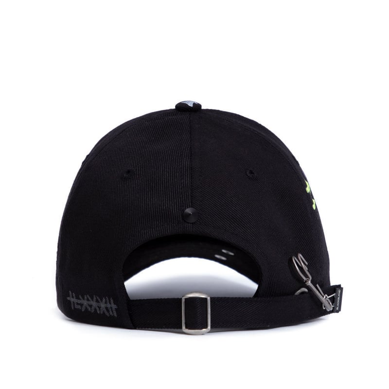 BLACKBLONDのBBD Side Logo Cap 全2色 BLACKBLOND』 サイドロゴチャイルドフードキャップ (Black