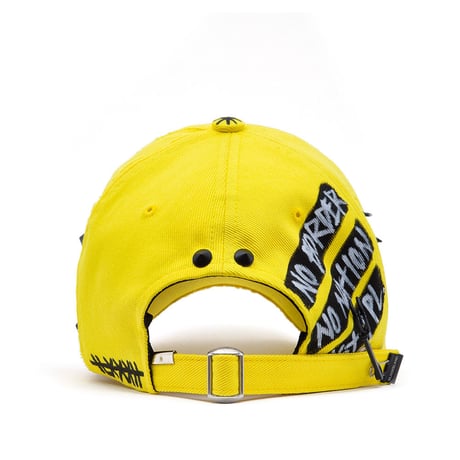 『BLACKBLOND』  レフレクションロゴノーシンパシーキャップ (Yellow)