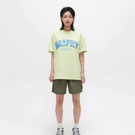 『Code:graphy』 　フラワーロゴ Tシャツ (Melon)