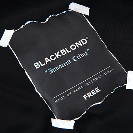 『BLACKBLOND』 リバーシブルオーバーサイズ MA1 ジャケット (Black/Neon)