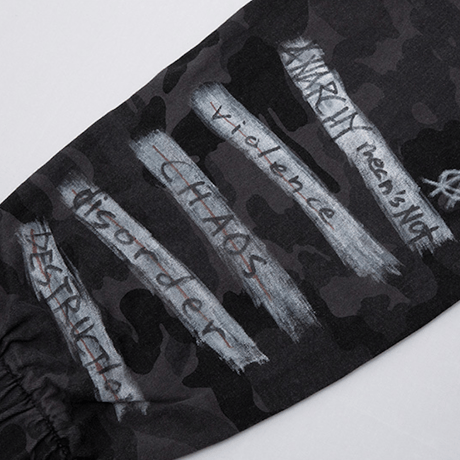 Blackblond BBD Graffiti Camo Jogger Pants (Grey)