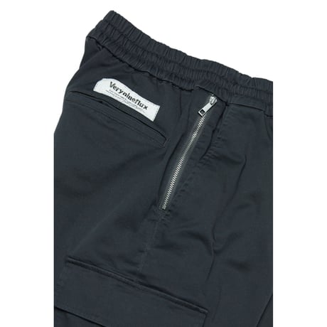 『Verynineflux』   カーゴトラックパンツ (Charcoal)