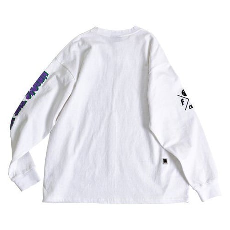 『FREAKISH BUILDING』 ビランロングスリーブ Tシャツ (White)