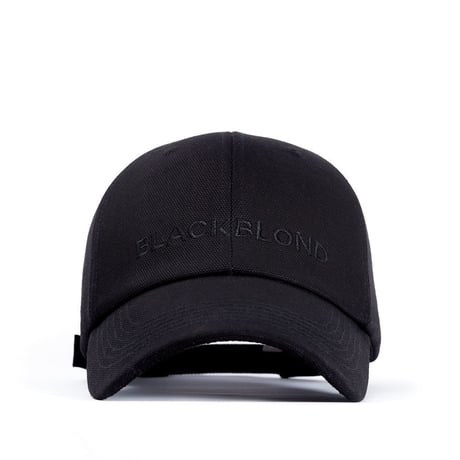 『BLACKBLOND』Solid Oxford Classic Logo Cap