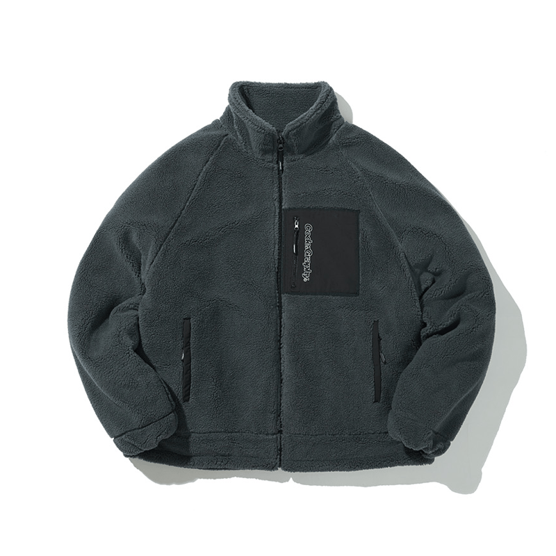 Code:graphy』 ヘビーボアフリースジャケット (Charcoal) | 6LJS Code:graphy』 ヘビーボアフリースジャケット (Charcoal) | 6LJS