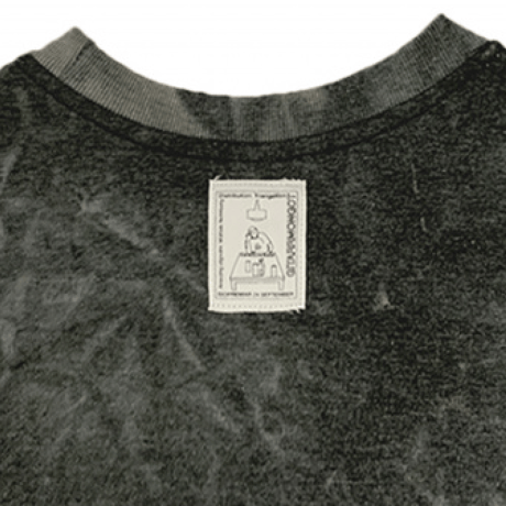 『Swallowtale』 タイダイカラーブロックオーバーサイズスウェット (Gray)