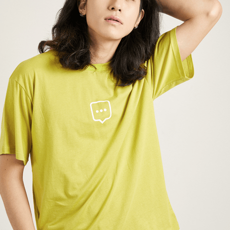 『Swallowtale』 ドットドットドット Tシャツ (Yellow)