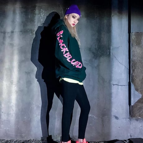 Blackblond BBD Graffiti Number Hoodie (Green)