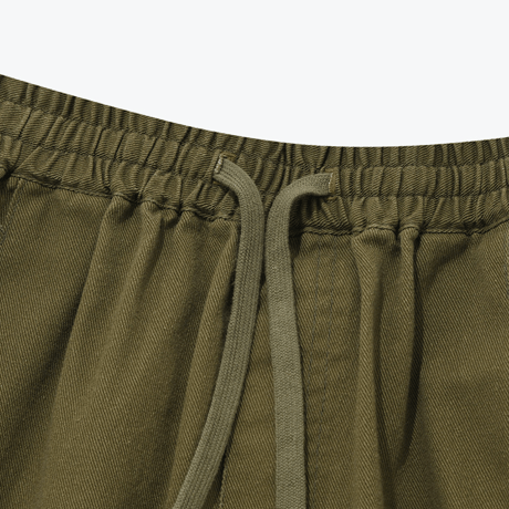『grooverhyme』 　バーミューダショーツパンツ (Khaki)