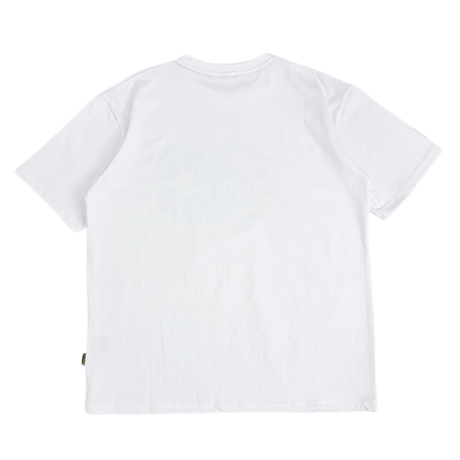 『CHAP CHAP』 　アースチャップロゴ Tシャツ (White)